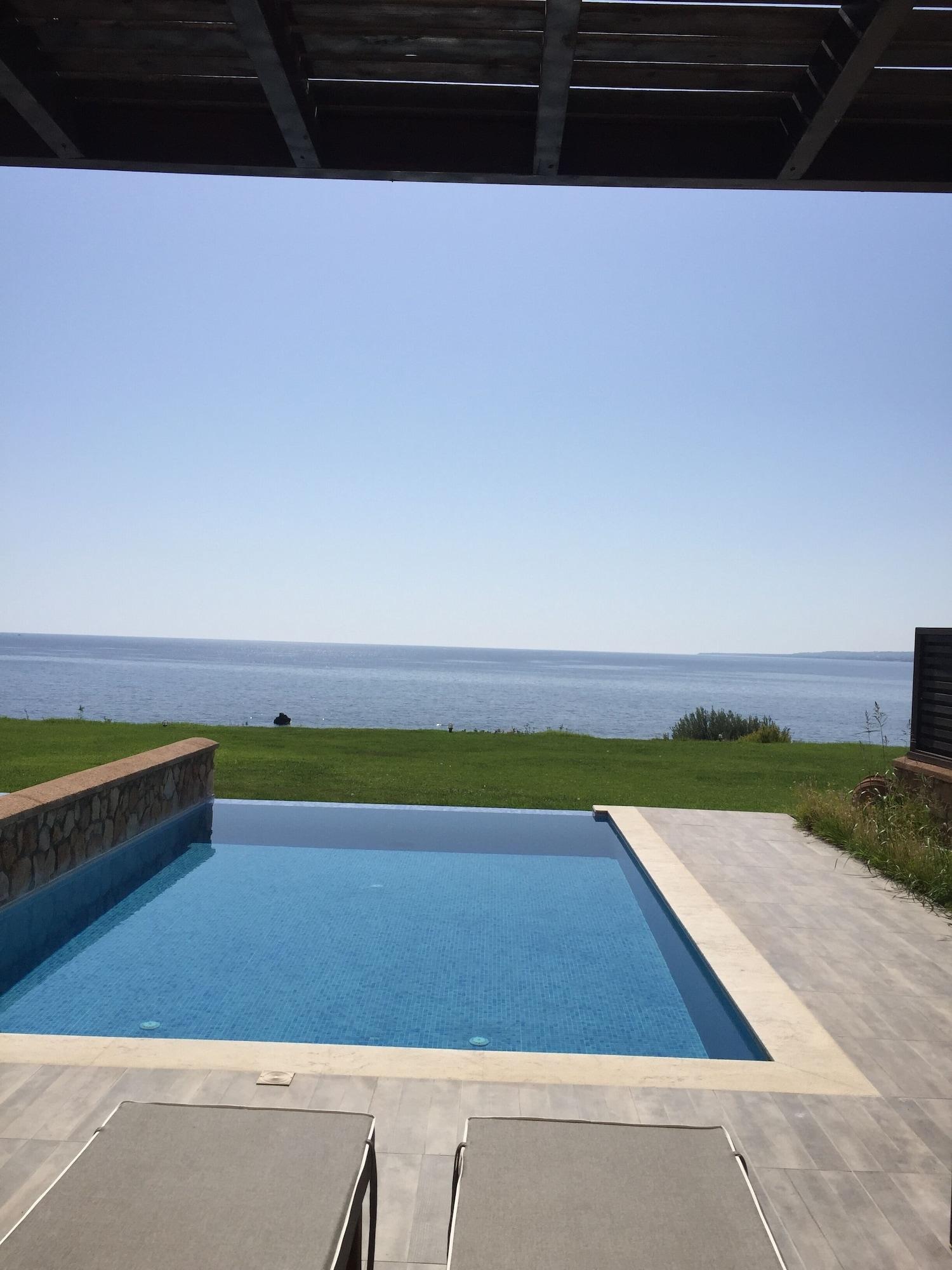 Al Mare Villas Kiotari Exteriör bild