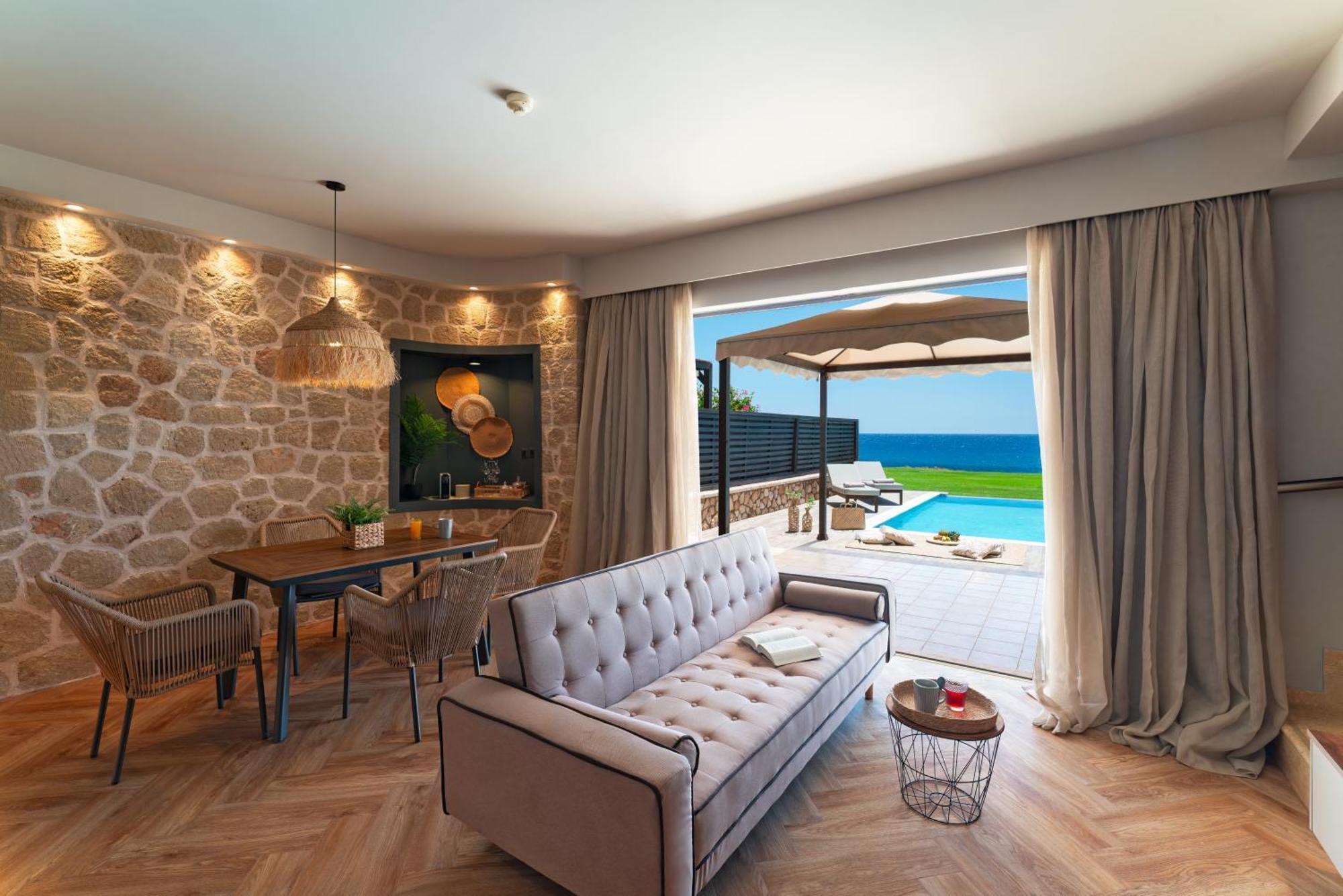 Al Mare Villas Kiotari Exteriör bild