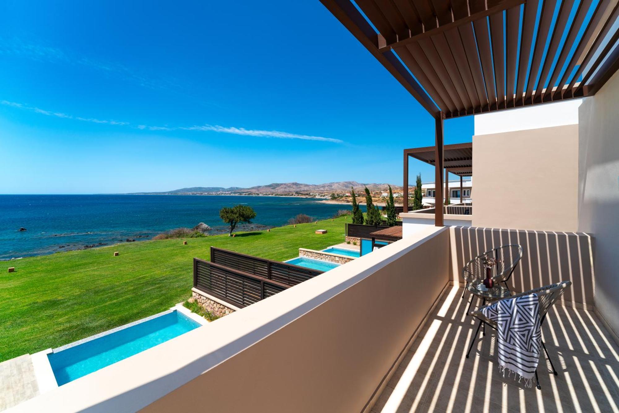 Al Mare Villas Kiotari Exteriör bild
