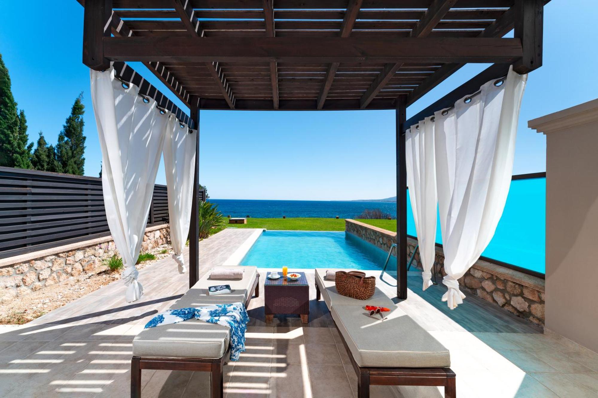 Al Mare Villas Kiotari Exteriör bild