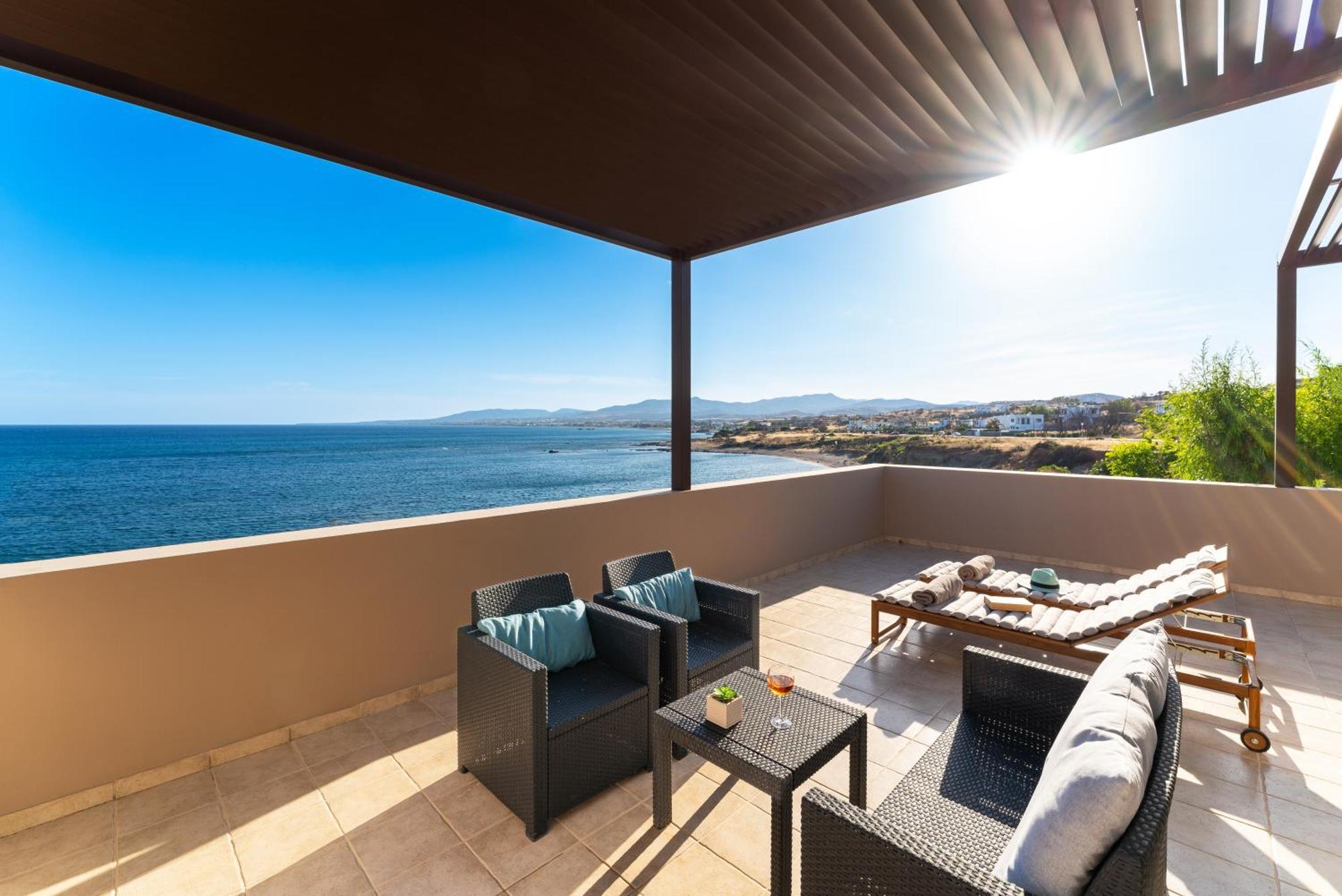 Al Mare Villas Kiotari Exteriör bild